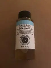 DANIEL SMITH Watersoluble Oil Modified Linseed Oil 10187 2oz New