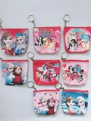 1 Girl Children Frozen or Pony Opal Card Zip Coin Wallet Purse Small Mini Pouch