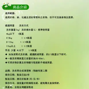 《台塑生醫》Dr's Formula草本敏護-抗菌防霉洗衣精1kg (5.3折)