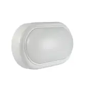 SAL SL7271TC-WH - Oval LED Bunker Light 15W (White) - Tri Colour Warm White - Cool White - Daylight