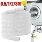 Washing Machine Drain Hose Bendable Plastic Extension Faucet Air Conditioner New