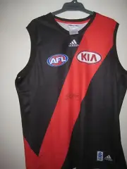 ESSENDON - JOBE WATSON HAND SIGNED JERSEY UNFRAMED + PHOTO PROOF & C.O.A