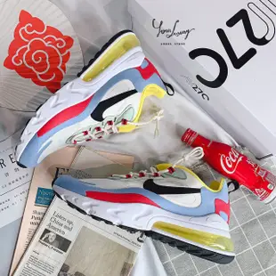 【Luxury】NIKE AIR MAX 270 REACT BAUHAUS配色 經典氣墊 男女球鞋 韓國代購 正品