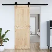 NNEVL Door NARVIK 80x210 cm Solid Wood Pine