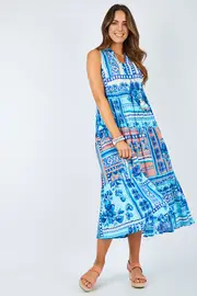 Navajo Print Maxi--ORI-51589