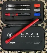 NEW HK Army Luxe Threaded LAZR Barrel Kit w/ Black Inserts - Dust Red