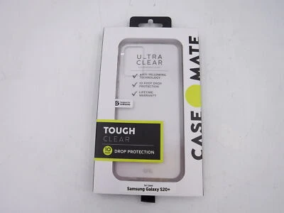Casemate Tough Clear Case for samsung Galaxy S20 Plus & 5G (Clear)