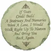 Spoontiques - Garden Décor - If Tears Could Build A Stairway Memorial Stepp