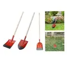 Garden Spade with Wooden Handle for Mixing Soil Landscaping Backpacking