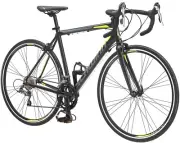 Schwinn Phocus 1600 Men's Road Bike 700C Men's Drop Bar Road Matte Black