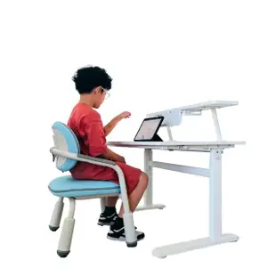 【YOKA佑客家具】可調成長兒童桌椅組-120cm(升降桌椅 學習書桌椅 成長桌椅)