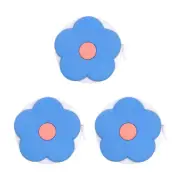 3pcs Soft Tape Measure 60-Inch 1.5M Mini Cute Measuring Tape, Blue Flower