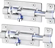 2 Pack Slide Lock, Premium Barrel Bolt Latch, Thickened Door Bolt Lock, Slide 12
