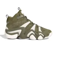 在飛比找Yahoo奇摩購物中心優惠-Adidas Crazy 8 男鞋 橄欖綠 米白 麂皮 Ko