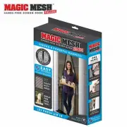 Magic Mesh New and Improved Hands Free Magnetic Screen Fits Doors