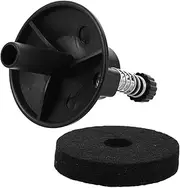 CIMAXIC 1 Set Drum Hi-hat Rest Cymbal Mount Bracket for Drum Sets Felt Pads Plastic Support