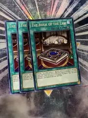 Yugioh “The Book of Law ” Rare X3 Set, Gensis Impact 1st ED