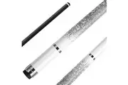 Grafex Gladiator Carbon Fibre Pool Snooker Billiard Cue White 12.5mm Tip