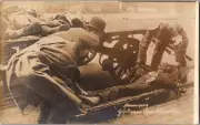 1919 Mint Postcard RPPC Germany Communist Revolution Berlin Fallen Spartacists