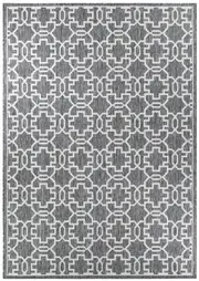 Alaska Indoor Outdoor 08 Grey Cream Rug
