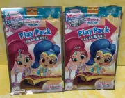 Shimmer & Shine Play Pack Grab & Go! Coloring Book Crayons Stickers Travel Lot 2