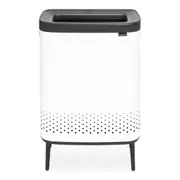 Bo Laundry Bin Hi (White) - 2 x 45L