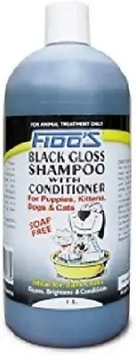 FIDO'S BLACK GLOSS SHAMPOO 1L Size Name:One Size Colour Name:Green