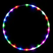 LED Hula Hoops, Color Changing Hula Hoops, Multiple Light Up Hula Hoops for Adults and Kids, Multicolor Dancing Hoop Loose Weight Bodybuilding Fitness Hula Hoops