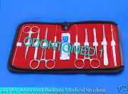 SET OF 20 PCS BIOLOGY LAB ANATOMY MEDICAL STUDENT KIT+SCALPEL BLADES #12