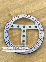*RARE* Scotty Cameron Circle T Tour Use Only Metal Bag Tag