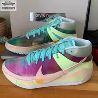 在飛比找蝦皮購物優惠-Nike 籃球鞋 KD13 EP Chill 彩色 粉紅 綠