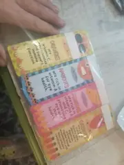 96 piece Kids Bookmarks 4 designs w/ Reading Log by Only Zest