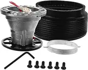 Alipis 1 Set Quick Release Steering Wheel Hub Adapter Easy Installation Compatible with All Car Models Enhanced Grip Handling for Improved Driving Experience