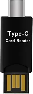 Micro SD/TF Card Reader, USB C to Micro SD Memory Card Reader Adapter, OTG Card Reader Compatible with MacBook, Laptops, Android Phones