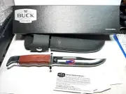 LIMITED EDITION Buck NRA 119 Knife 86 out of 125 red micarta handle fixed blade