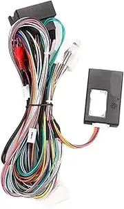 16 Pin Canbus Box Adaptor Compatible for Renault Megane 3 2008-2014 Clio 4 BH98 KH98 2012-2019 with Wiring Harness Cable Android Car Radio(Canbus Cable Set)