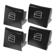 4X Window Switch Repair Button Caps for ML R Class W164 X164 black