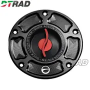 Motorcycle Fuel Tank Cap For Aprilia Tuono V4 RSV4 RR RF 1100 Factory 2015-2021 Accessories Quick Release Gas Fuel Tank Cover Black Red-Type-S