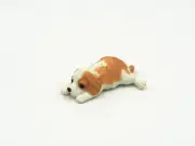 Dollhouse Miniature Fairy Garden Pet - Dog / Puppy - King Charles Spaniel 4cm