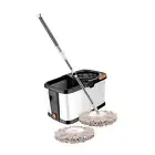 Mop and Bucket Set Cleaner Mop Rotary Mop for Tile Hardfloor Floor Cleaning