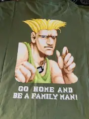 STREET FIGHTER Guile CAPCOM UNIQLO UT T-Shirt L (ASIA) M (US,EU) RYU Very RARE