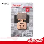 【瘋猿二輪】【ANCHOR】UD02 高階 競技用 煞車皮 大螃蟹 對二活塞卡鉗 TIGRA 彪虎(後) EM039