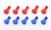 10 Scotch Lock Quick Splice Plier Tap Wire Insulation Joiner Connector Connect