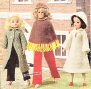 SINDY/BARBIE WINTER SET- 4ply - COPY doll knitting pattern