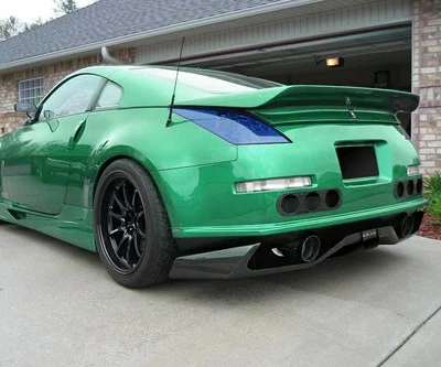 Voltex Style Rear Diffuser / Undertray for Nissan 350z Z33 Fairlady v9 (for: Nissan)