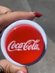 Coca Cola Coke Yo-Yo Yo Yo Yoyo White Red Brand New In Package