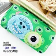 ☆小時候創意屋☆ 迪士尼 正版授權 TSUM TSUM 大眼仔 塗鴉頭 帆布 化妝包 筆袋 收納包 長夾 零錢包