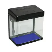 Boyu MS-320 All In One Curved Plastic Aquarium Fish Tank Filter/LED Light 21L BK