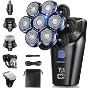 Head Shavers for Bald Men, Bald Head Shavers for Men, 7D Electric Magnetic He...