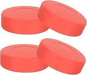 INOOMP Hockey Practice Ball Official Regulation Hockey Pucks Hockey Pucks Bulk Biscuit Hockey Puck Foosball Table Sponge Ice Hockey Puck Indoor Hockey Puck Mini Hockey Net PVC Black